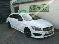 Used Mercedes CLA220 AMG 177 HP (130 kW) 2016 White Coupe