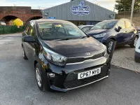Used Kia Picanto 66 HP (48 kW) 2018 Black Hatchback