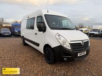 Used Vauxhall Movano 130 HP (95 kW) 2019 White MPV