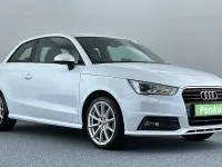 Used Audi A1 Sportback S-Line 125 HP (91 kW) 2015 White Hatchback