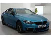 Used BMW 420 M Sport 190 HP (139 kW) 2018 Blue Coupe