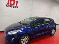 Used Ford Fiesta Zetec 100 HP (73 kW) 2018 Blue Hatchback