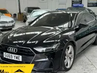 Used Audi A7 Sportback S-Line 231 HP (169 kW) 2019 Black Hatchback