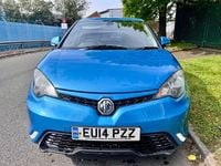 Usado MG MG3 106 HP (77 kW) 2014 Azul Citadino