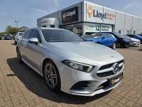 Used Mercedes A180 AMG Line Premium 116 HP (85 kW) 2019 Silver Hatchback