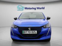 Used Peugeot e-208 GT-line 100 kW (137 HP) 2020 Blue Hatchback