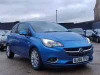 Used Vauxhall Corsa 88 HP (64 kW) 2016 Blue Hatchback