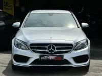 Used Mercedes C220 AMG line 170 HP (125 kW) 2015 Silver Sedan