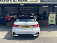 Used Audi A1 Sportback S-Line 116 HP (85 kW) 2019 White Hatchback