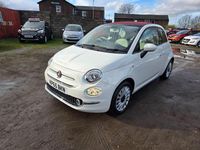 Used Fiat 500C Lounge 69 HP (50 kW) 2015 White Cabriolet