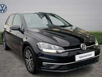 Used VW Golf VII SE 125 HP (91 kW) 2017 Black Hatchback