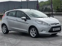 Used Ford Fiesta Zetec 2012 Silver Hatchback