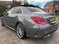 Used Mercedes C220 AMG Line Premium Plus 2017 Grey Sedan
