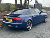 Used Audi A4 Black Edition 140 HP (102 kW) 2014 Blue Sedan