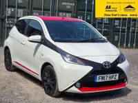 Used Toyota Aygo x-press 68 HP (50 kW) 2017 White Hatchback