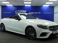 Used Mercedes E350 AMG line 2019 White Cabriolet