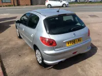 Used Peugeot 206 75 HP (55 kW) 2008 Silver Hatchback