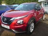 Used Nissan Juke N-Connecta 114 HP (83 kW) 2020 Red SUV