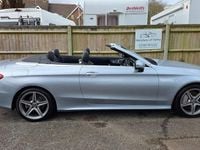Used Mercedes C250 AMG Line Premium Plus 204 HP (150 kW) 2017 Silver Cabriolet