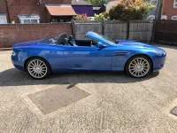 Used Aston Martin DB9 450 HP (330 kW) 2005 Vertigo blue Cabriolet