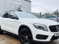 Used Mercedes GLA220 AMG line 170 HP (125 kW) 2015 White SUV