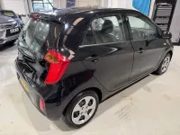 Used Kia Picanto 65 HP (47 kW) 2015 Black Hatchback
