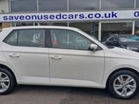 Used Skoda Fabia SE 75 HP (55 kW) 2018 White Hatchback