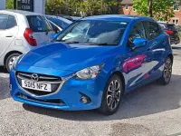 Used Mazda 2 Edition 90 HP (66 kW) 2015 Blue Hatchback