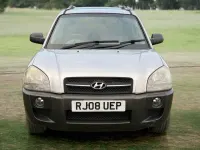 Used Hyundai Tucson 140 HP (102 kW) 2008 Silver SUV