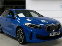 Used BMW 118 M Sport 134 HP (98 kW) 2024 Blue Hatchback
