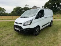 Used Ford Transit Custom 100 HP (73 kW) 2014 White Van