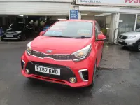 Used Kia Picanto GT-Line S 83 HP (61 kW) 2017 Red Hatchback