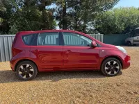 Used Nissan Note Acenta 110 HP (80 kW) 2012 Red MPV