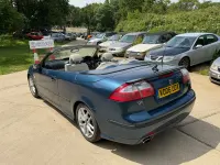 Used Saab 9-3 Aero 2006 Blue Cabriolet