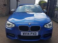 Used BMW M135 M Performance 315 HP (231 kW) 2014 Blue Hatchback