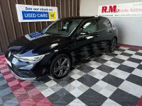 Used VW Golf VIII R-line 150 HP (110 kW) 2022 Black Hatchback