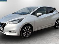 Begagnad Nissan Micra Tekna 92 HK (67 kW) 2022 Silver Halvkombi