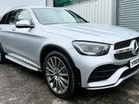 Used Mercedes GLC220 AMG Line Premium 194 HP (142 kW) 2019 Silver Estate