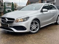 Begagnad Mercedes A200 AMG line 136 HK (100 kW) 2017 Silver Halvkombi