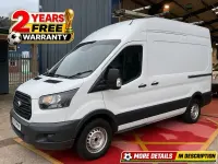 Used Ford Transit 170 HP (125 kW) 2017 White Van