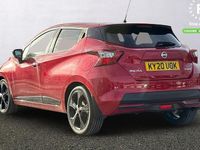 Begagnad Nissan Micra 101 HK (74 kW) 2020 Röd Halvkombi