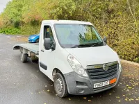 Used Vauxhall Movano 145 HP (106 kW) 2018 White MPV