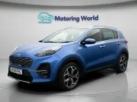 Used Kia Sportage GT-Line S 177 HP (130 kW) 2019 Blue SUV