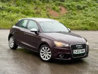 Used Audi A1 Sport 105 HP (77 kW) 2012 Red Hatchback