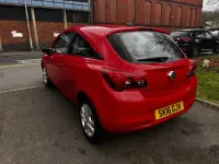 Used Vauxhall Corsa Design Edition 75 HP (55 kW) 2016 Red Hatchback