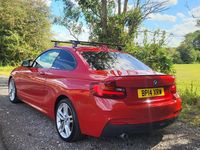 Used BMW 220 M Sport 184 HP (135 kW) 2014 Red Coupe