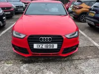 Used Audi A4 Black Edition 150 HP (110 kW) 2015 Red Sedan