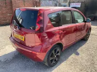 Used Nissan Note N-TEC 2012 Red Hatchback