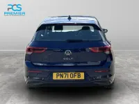 Used VW Golf VII Life 130 HP (95 kW) 2021 Blue Hatchback