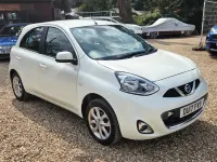 Used Nissan Micra Acenta 2017 White Hatchback